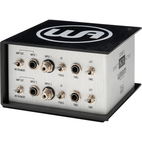 Warm Audio WA-DI-A2/WA-DI-P2 Stereo Direct Box