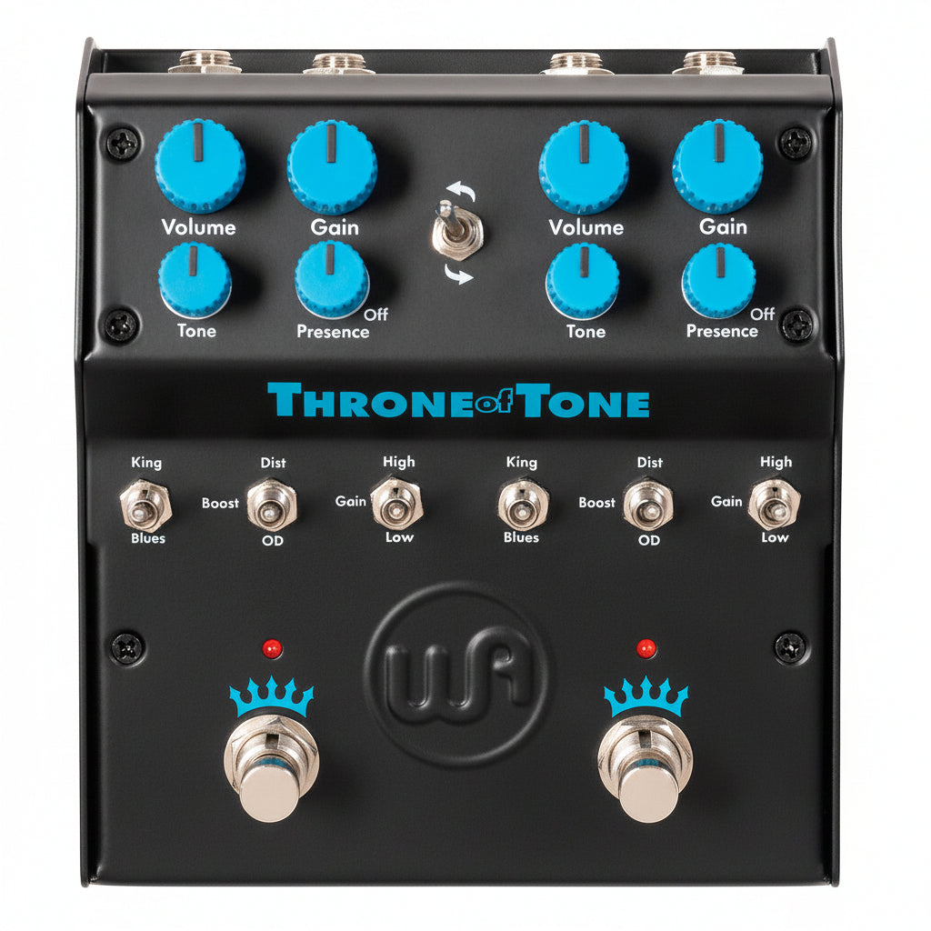 Warm Audio WA-TOT Throne of Tone Dual-Sided Overdrive Pedal