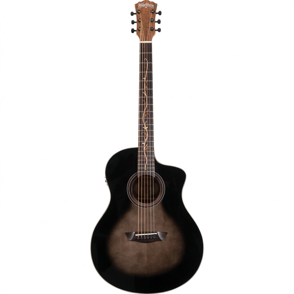 Washburn BTS9VCECH-D Bella Tono Vite S9V Acoustic-Electric Guitar
