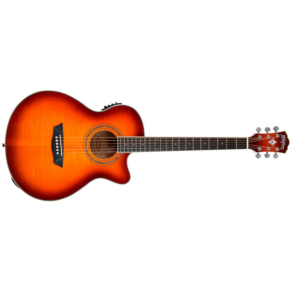 Washburn Festival EA15 6-String Acoustic Guitar with Cutaway