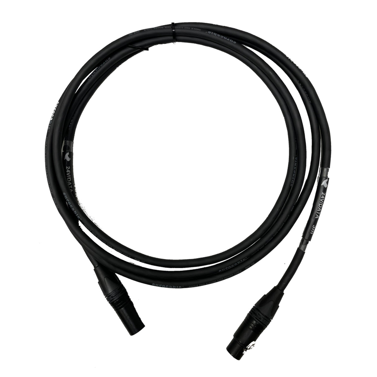 Waterbird 4-Pin XLR Power Data Cable for MS PRO/MS Swift/MS XL, 3-Meters