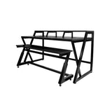 Wavebone Headquarter Studio Workstation with 9U Rack and Keyboard Stand