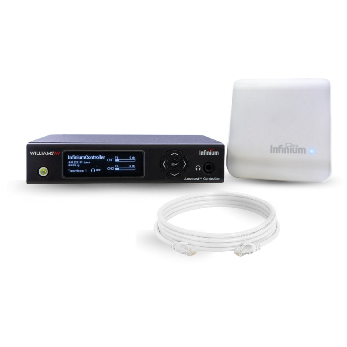 Williams AV BA CT1-00 Infinium Auracast Controller and Transmitter System