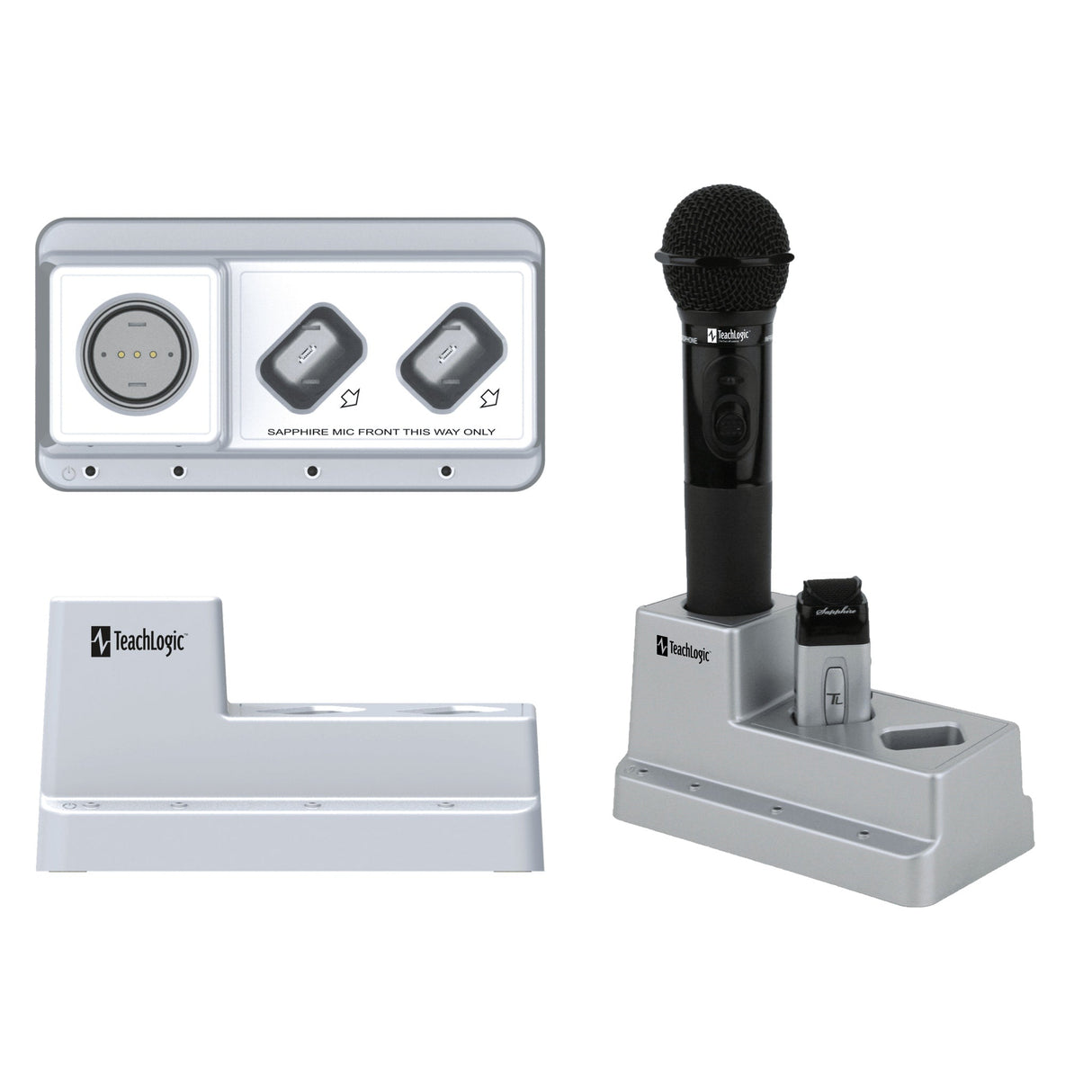 Williams AV BRC-60 Drop-In Microphone Charger for Sapphire Microphone Pendant Transmitter