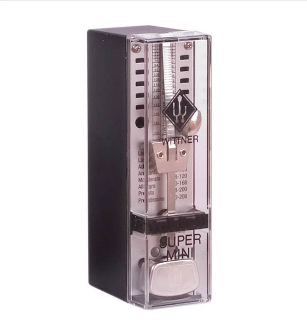 Wittner MNWSB Taktell Super-Mini Mechanical Metronome, Black