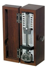 Wittner MNWSMW Taktell Super-Mini Mechanical Metronome, Mahogany Finish