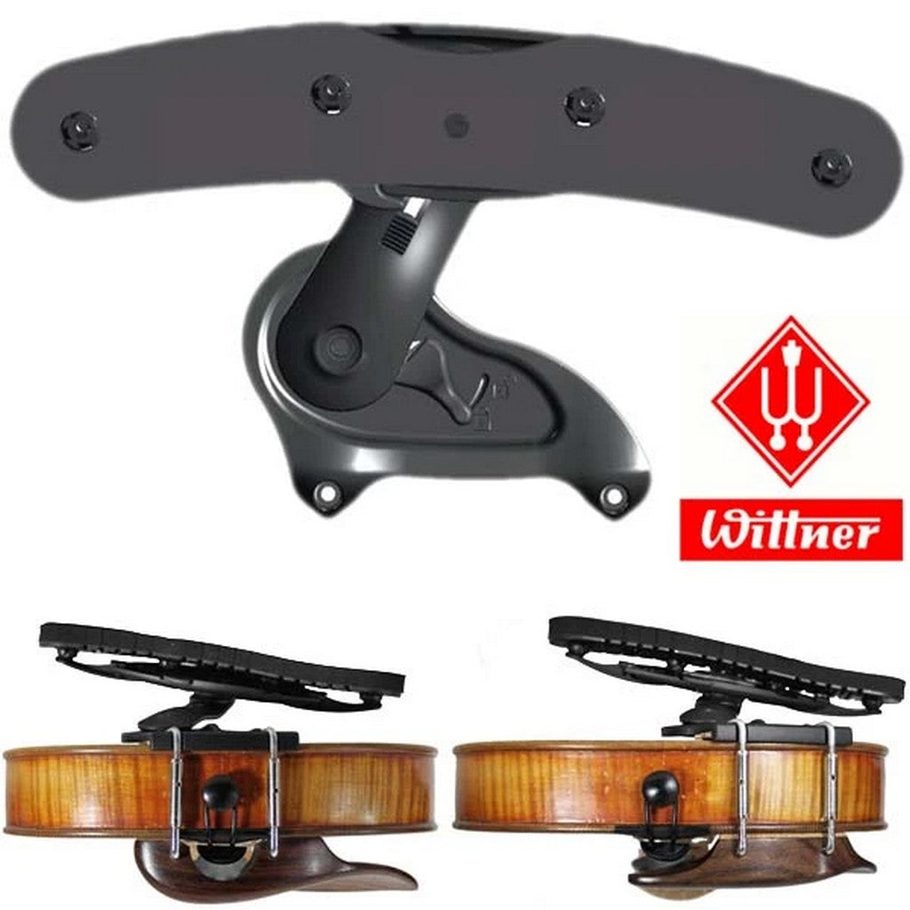 Wittner SRLWT Isny 4/4 Viola Shoulder Rest With Chinrest Clamps