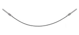 Wittner TPFWCS34 Cello Tailpiece Fastener, Stainless Steel, 3/4 - 1/2