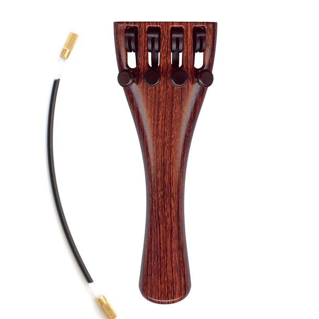 Wittner TPVWP116R Ultra 1/16 Violin Tailpiece, Rosewood-Look Plastic,Fine Tuners