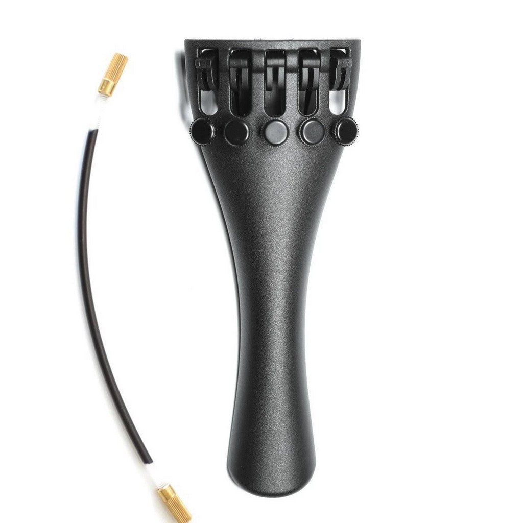 Wittner TPVWP5 Ultra 5-String Violin Tailpiece 4/4 Black Plastic