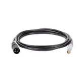 Wooden Camera 10-Feet 3‑Pin XLR to Alexa Mini/Mini LF/Alexa 35 Power Cable, Straight Orientation