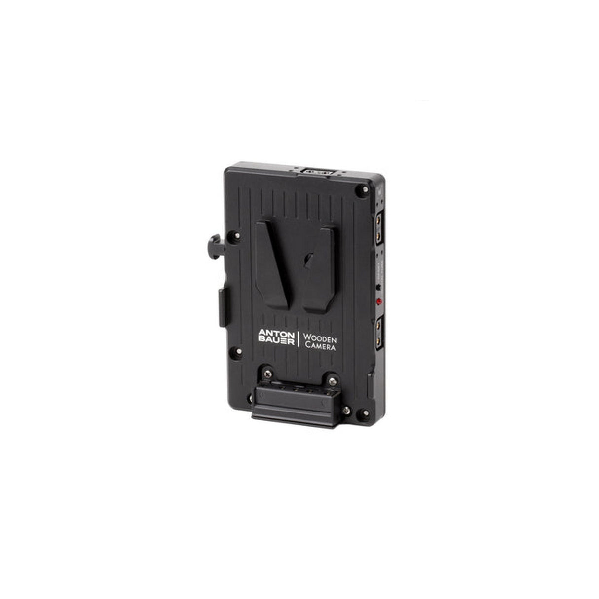 Wooden Camera WC Pro Gold Mount Camera Side to V-Mount Battery Side Adapter with 3x D-Tap and Digital Fuse
