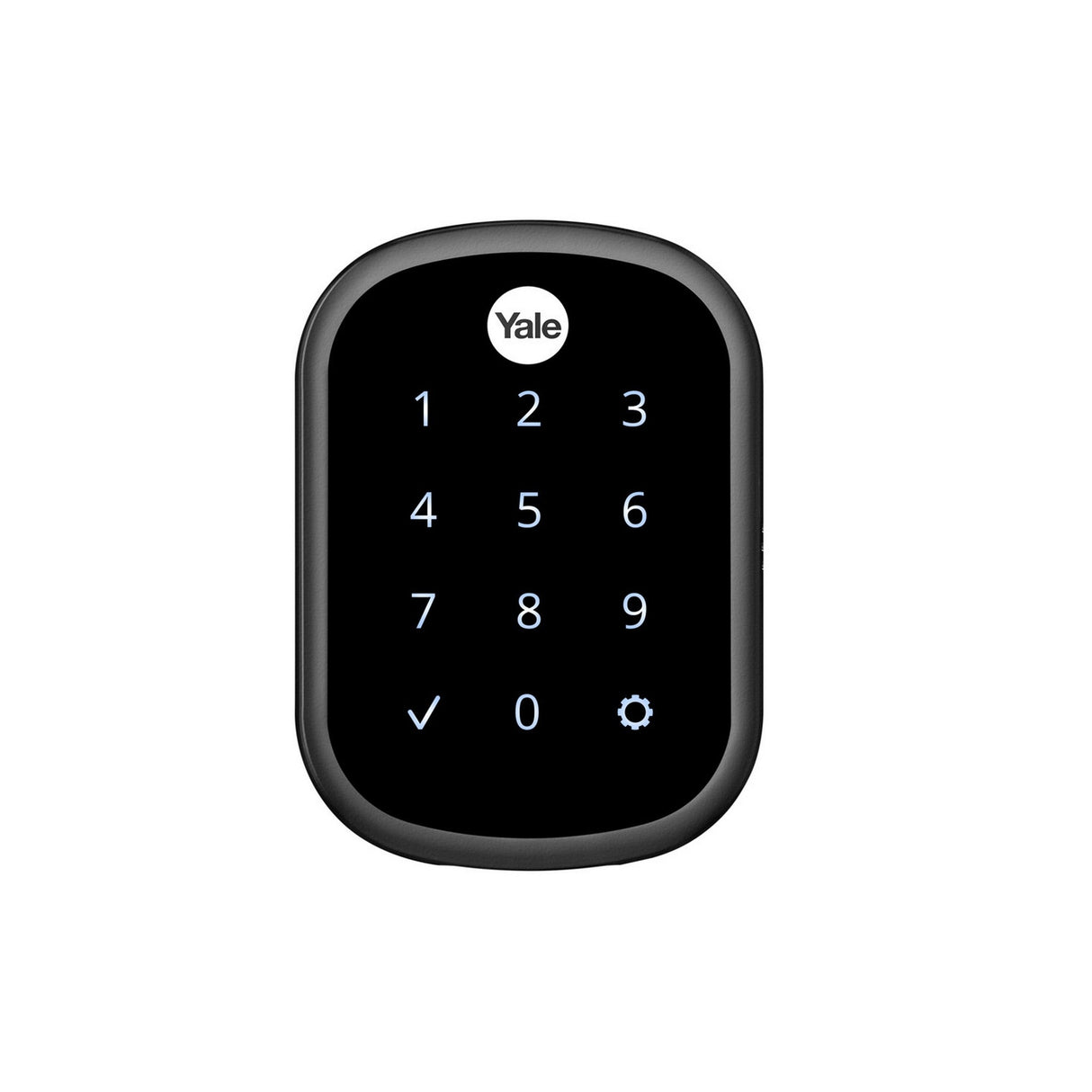 Yale Assure Lock SL Touchscreen Keypad, No Radio, Black Suede