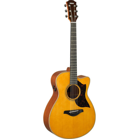 Yamaha AC3M Concert Body Solid Mahogany Cutaway Acoustic Guitar
