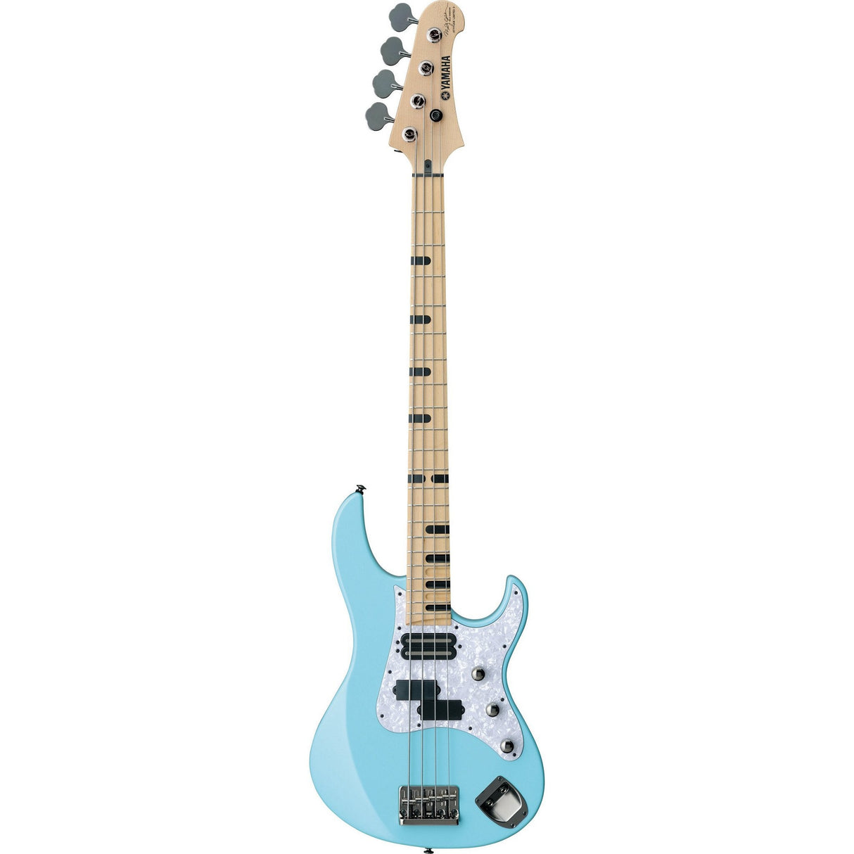 Yamaha ATTITUDE LIMITED 3 Spline Joint 3-Piece Body Electric Bass Guitar, Sonic Blue