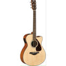 Yamaha FSX800C Small Body Solid Spruce Top Acoustic/Electric Guitar