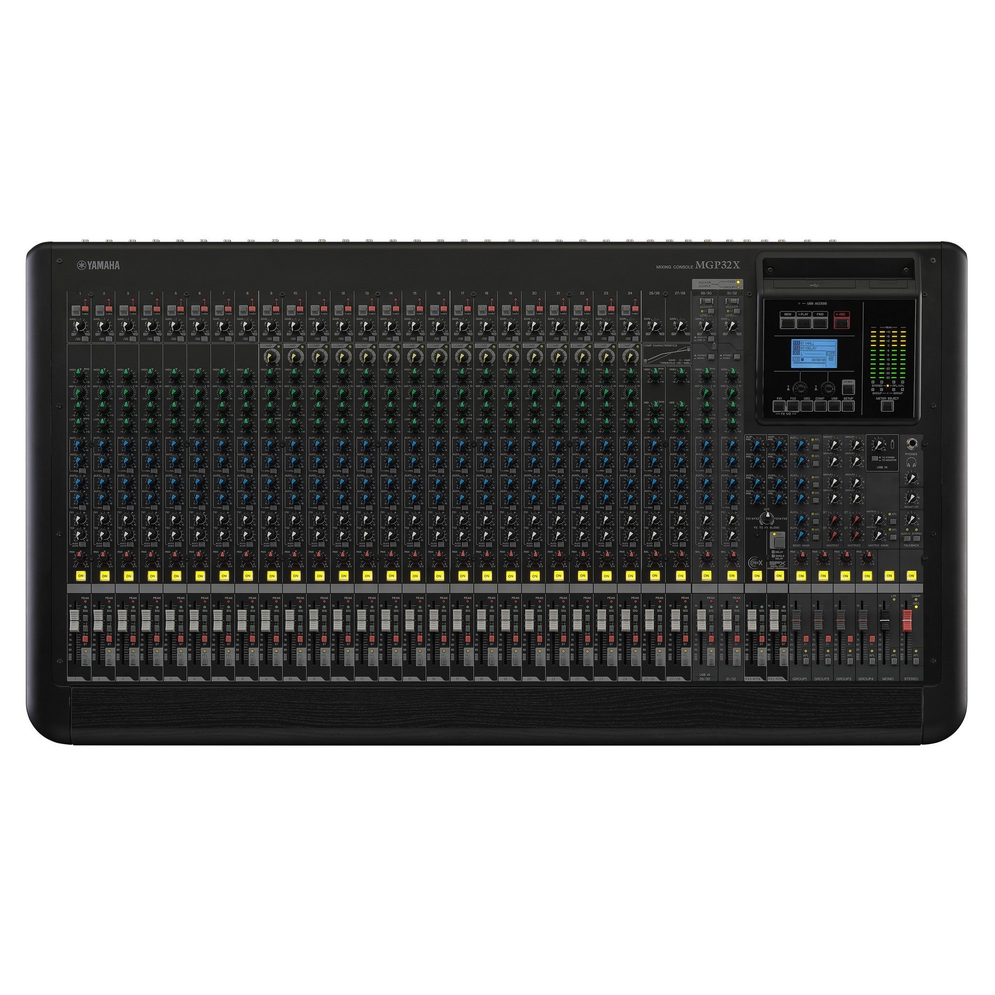 Yamaha MGP32XA 32-Channel Analog Mixing Console with DSP Effects
