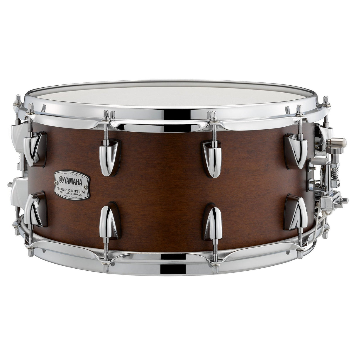 Yamaha Tour Custom Maple Snare Drum, 2.3 Millimeter Inverse Triple-Flanged Hoops