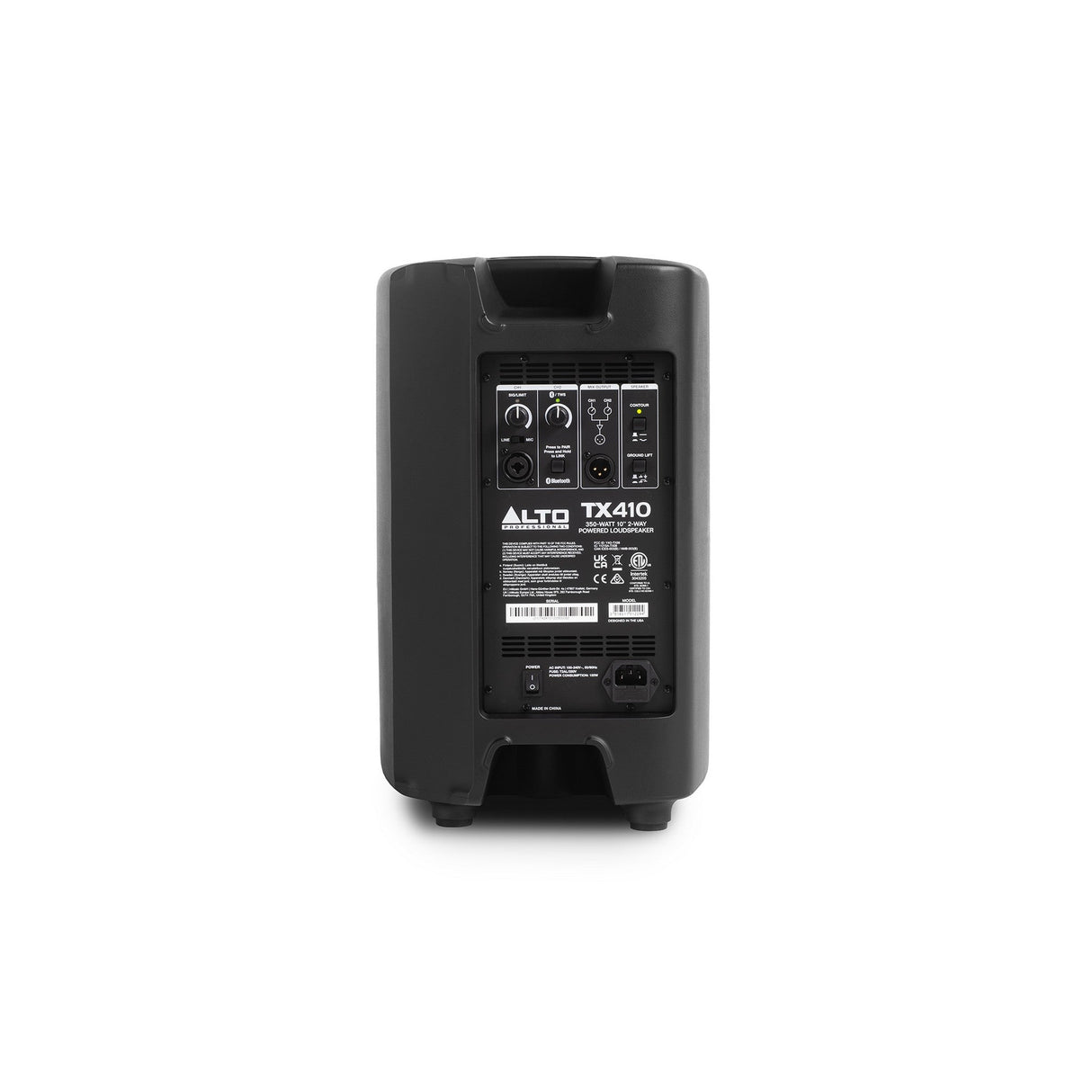 Alto Professional TX410 10-Inch 350W Powered Bluetooth Speaker
