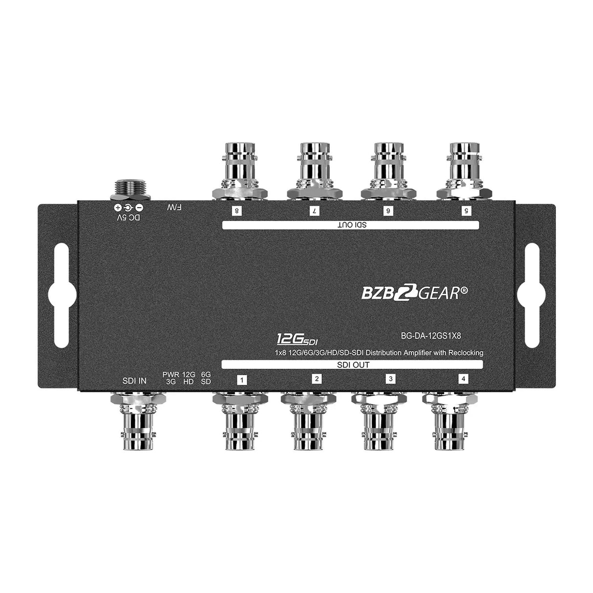 BZBGEAR BG-DA-12GS1X8 12G SDI 1X8 Splitter