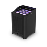 Chauvet DJ Freedom Flex H9 IP X6 Battery Operated Hex-Color RGBAW+UV LED PAR Kit