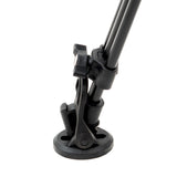 E-Image GA752SD-PTZ Aluminum Tripod with Dolly/75mm Flat Base and Quick Release for PTZ Cameras