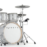 EFNOTE 7 Acoustic Designed Electronic Drum Set, White / Sparkle