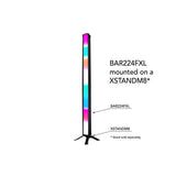 Event Lighting Lite BAR224FXL 224 RGB LED Bar with 16-Segment DMX Control