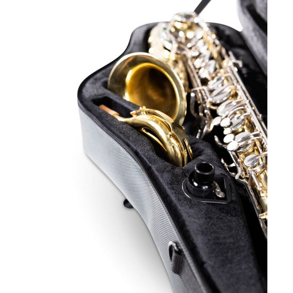 Gator GL-TENORSAX-S23 Adagio Series Shaped EPS Polyfoam Lightweight Case for Bb Tenor Sax