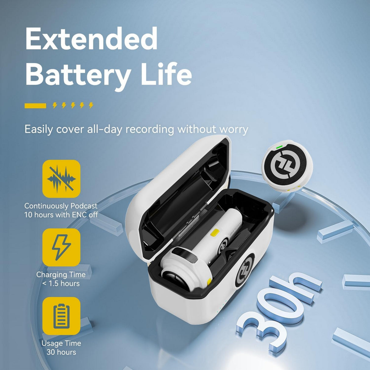 Hollyland Lark M2 Wireless Lavalier Microphone System (USB-C)