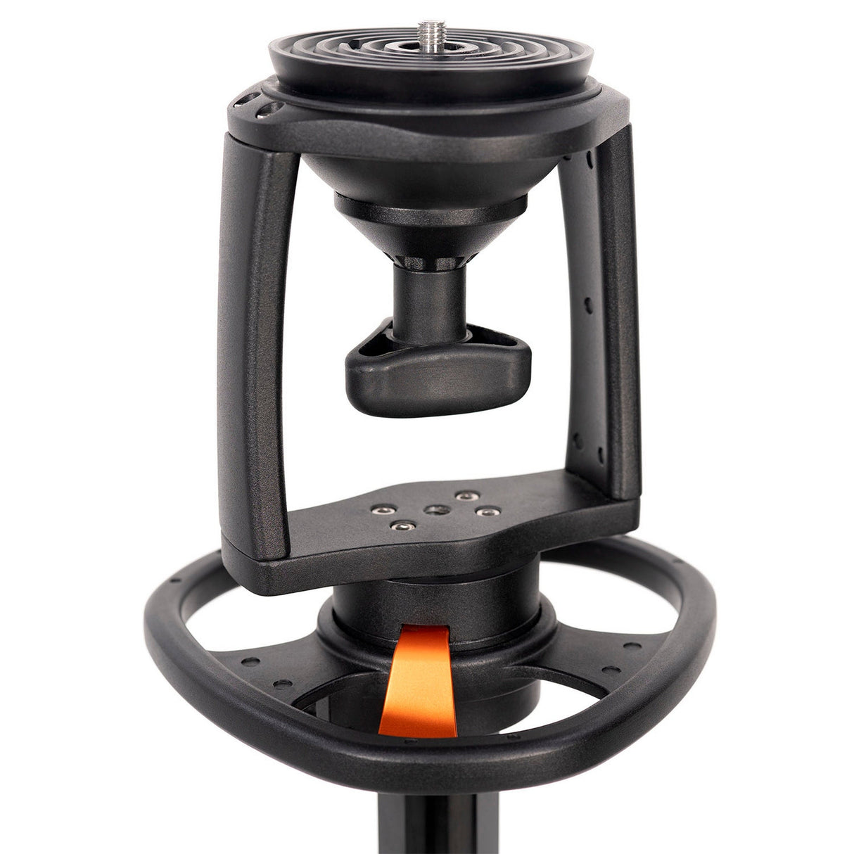 Ikan EI-PTZ-PEDESTAL Pneumatic Aluminum PTZ Pedestal with 100mm Flat Base