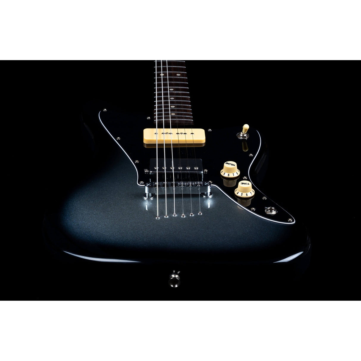 Jet Guitars JJ-350 Baritone Moonburst Electric Guitar