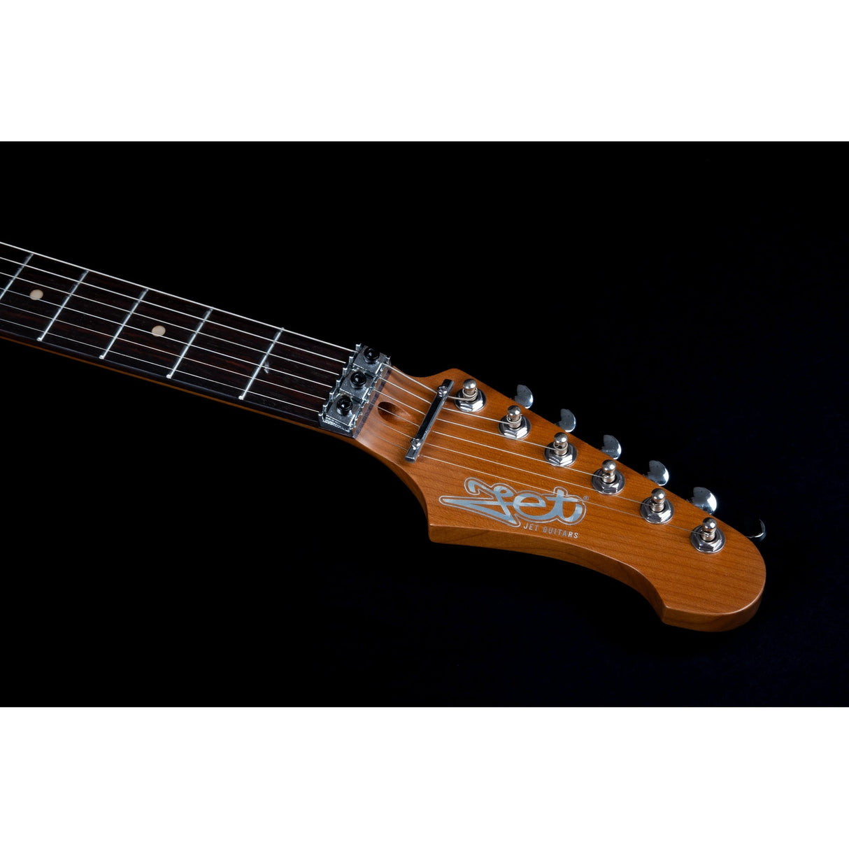 JET Guitars JS-700 Canadian Maple Basswood Electric Guitar with HS Alnico V Pickup, Copper