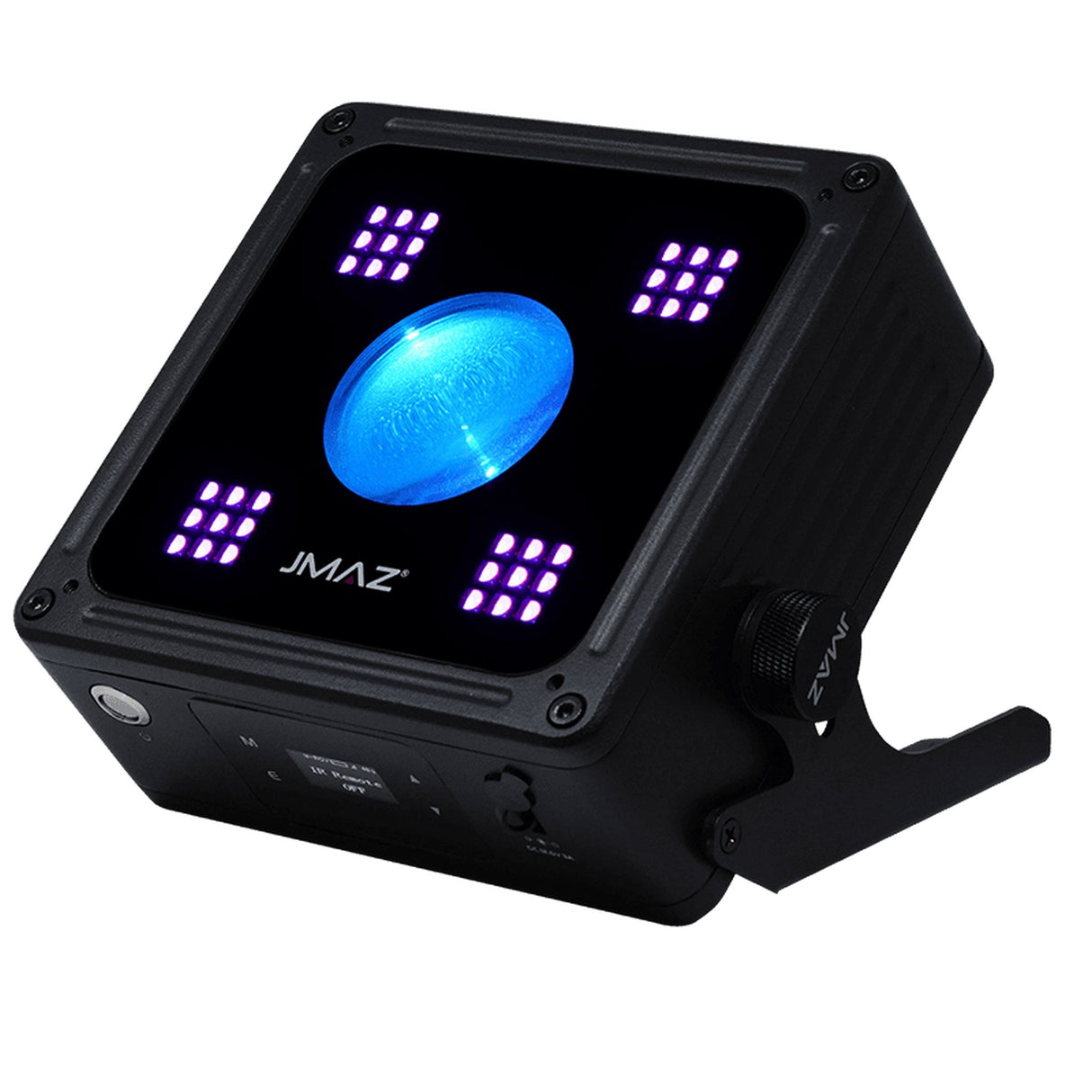 JMAZ Lighting MAD PAR RUBIX 20W RGBA + 18W LED Battery Powered Outdoor Uplight, 6-Pack