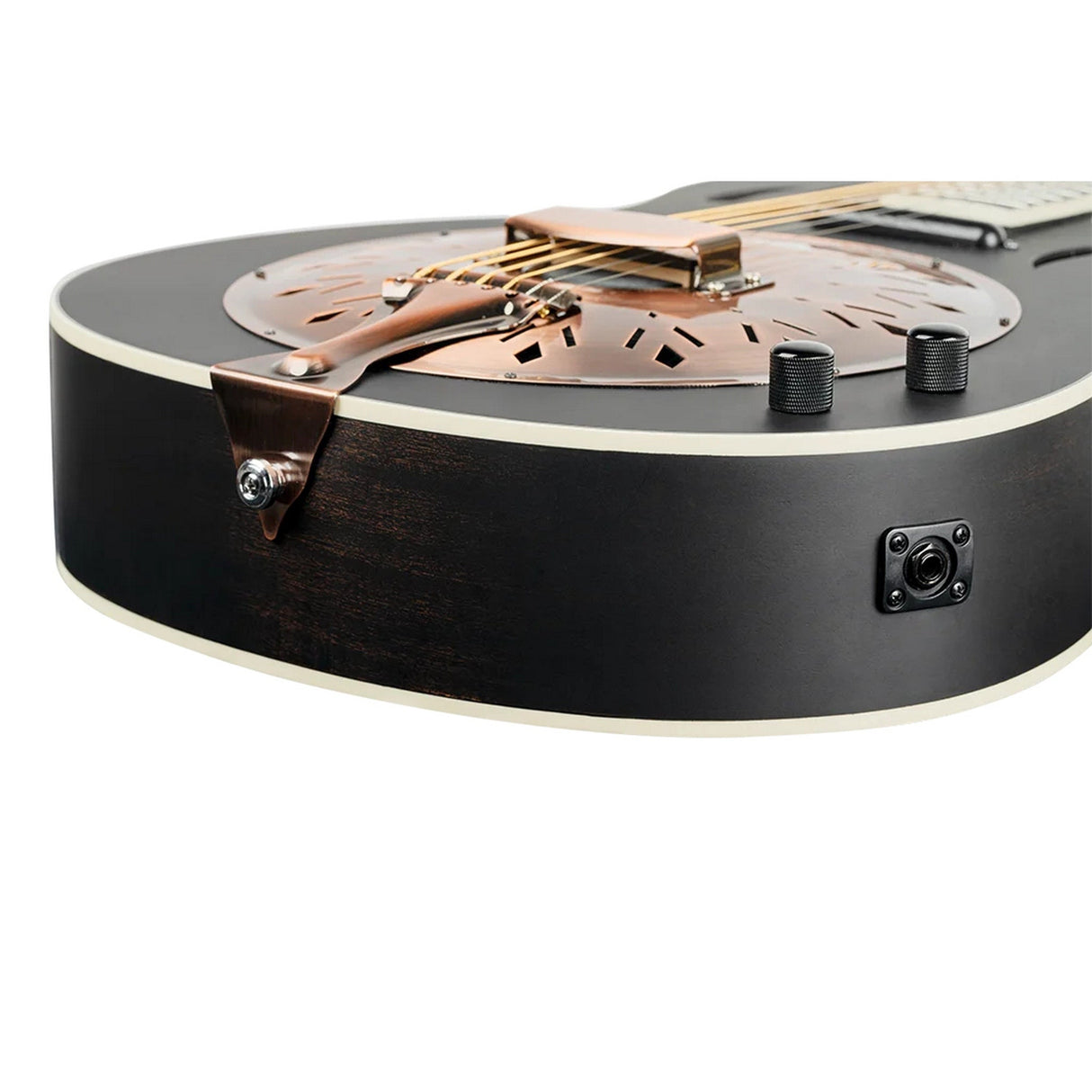 Ortega Guitars RRG40CE-DBK Americana Series Resonator Guitar