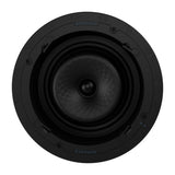 Sonance VX82R 8-Inch Round In-Ceiling Speaker with White Micro Trim Grille, Pair