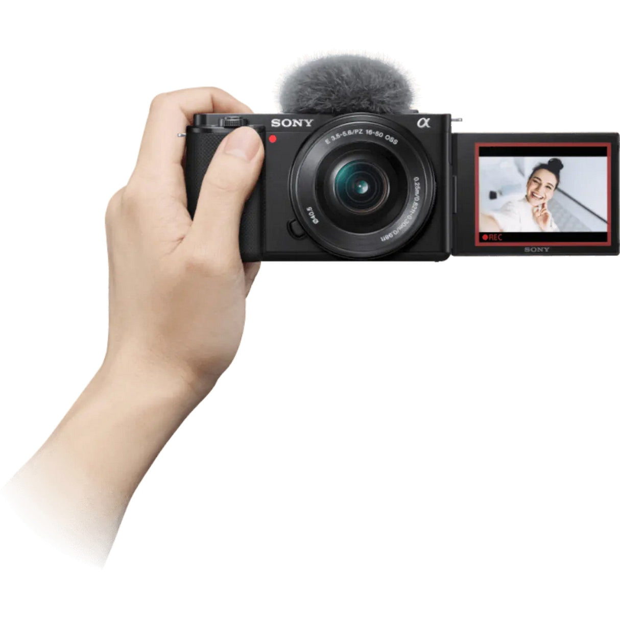 Sony Alpha ZV-E10 APS-C Interchangeable Lens Vlog Camera and Lens Kit