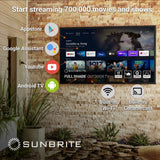 SunBrite Veranda Series 3 Full-Shade 4K HDR UHD Outdoor Smart Android TV Black