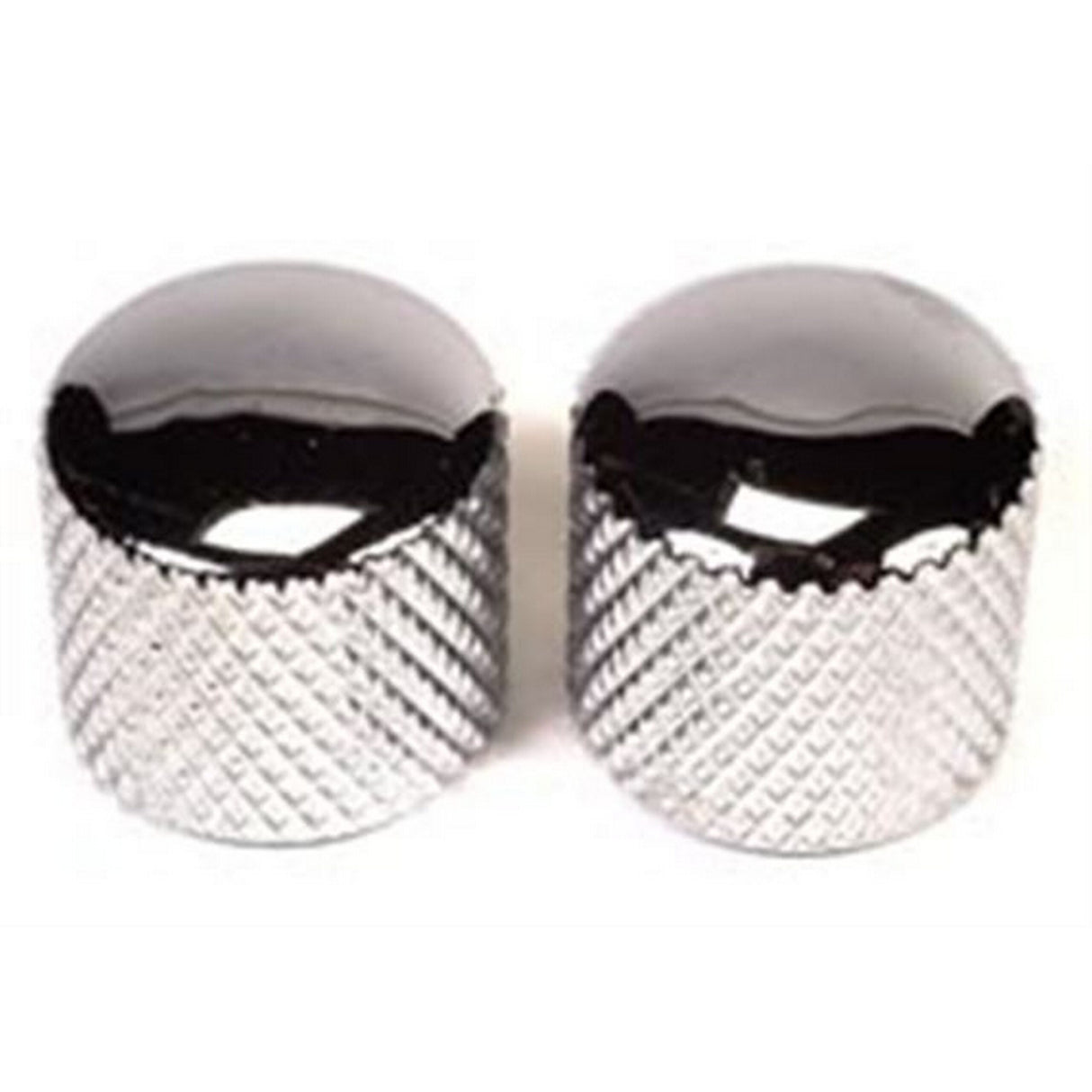 Peavey Dome Guitar Knobs, Chrome