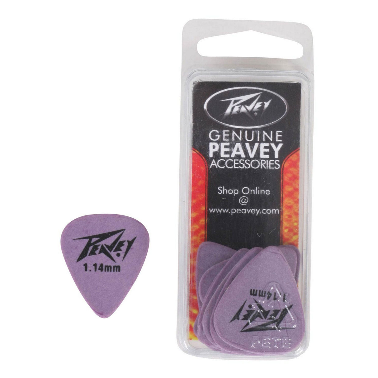 Peavey Dreamers 351 Guitar Picks, Extra Heavy, Purple, 12 Pack