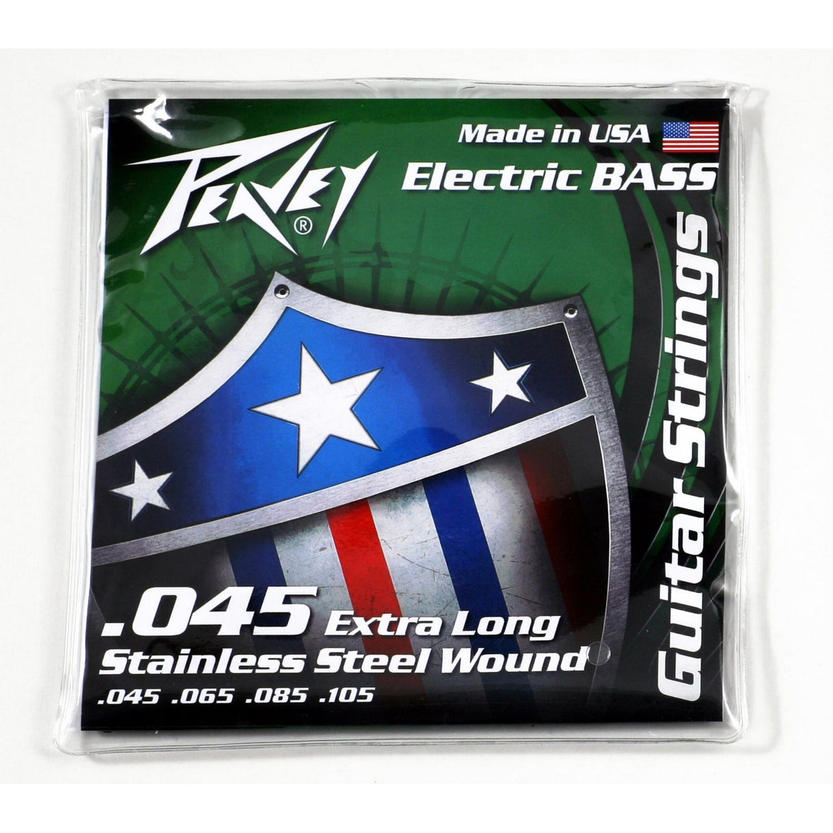 Peavey Stainless Steel-Wound 4-String Bass Strings XLS