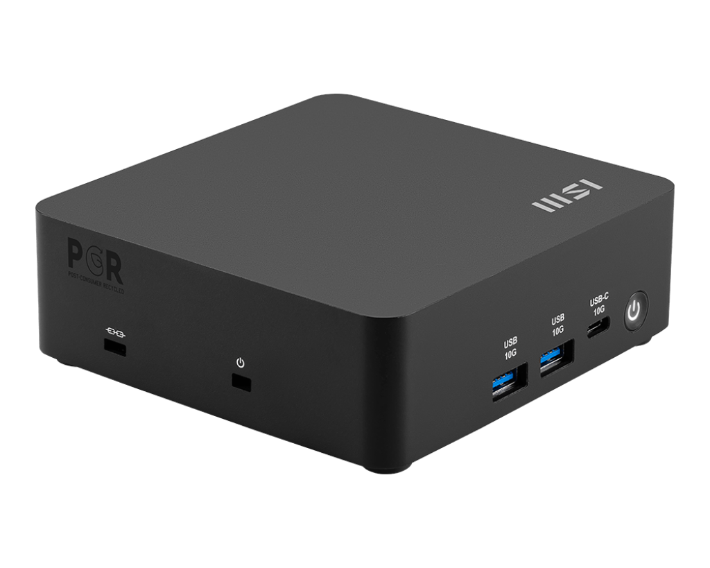 MSI - MSI Cubi NUC AI 1UMG-023BUS Barebone Mini PC Ultra 7 - CUBINUCAI023B