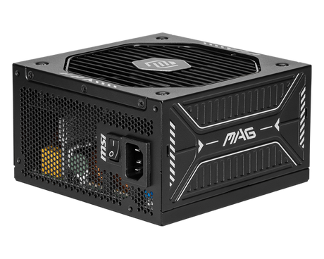 MSI - MSI MAG A650GLS PCIE5 650W 80+ Gold Fully Modular ATX PSU - MAGA650GLSPCIE5