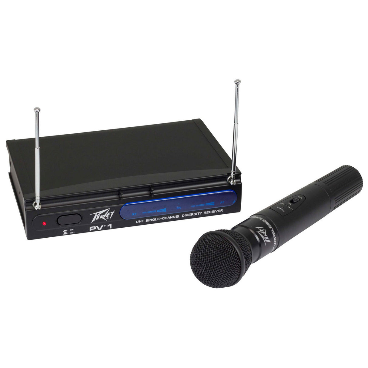 Peavey PV-1 U1 HH UHF Handheld Wireless System, 911.700 MHz