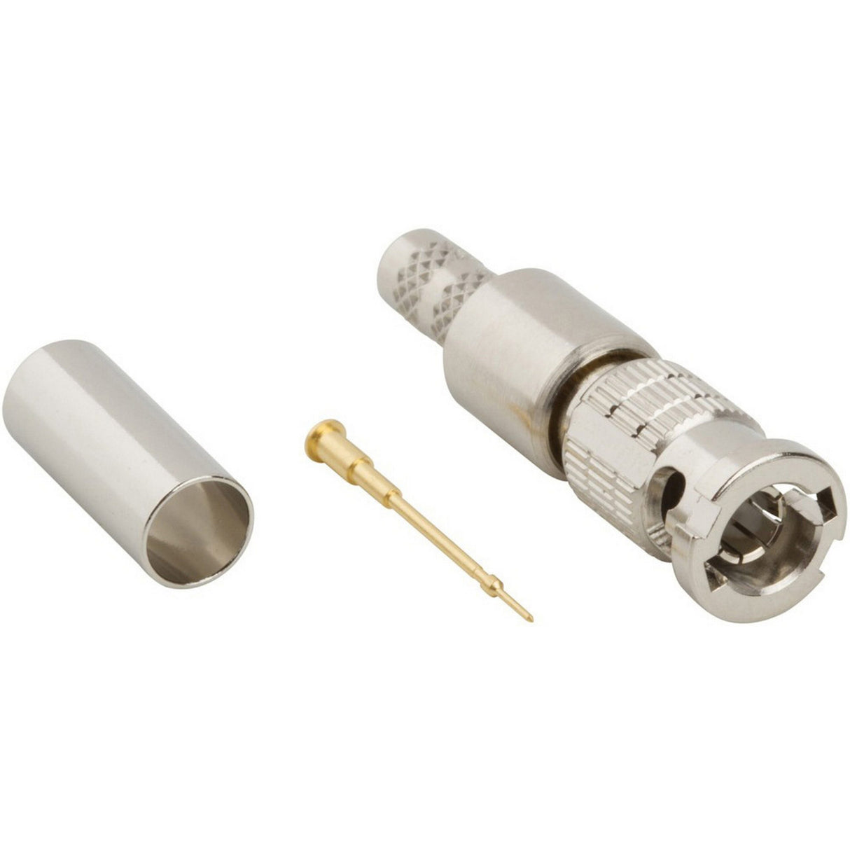 Amphenol 034-1107-12G Straight Crimp Plug 12G HD-BNC Connector