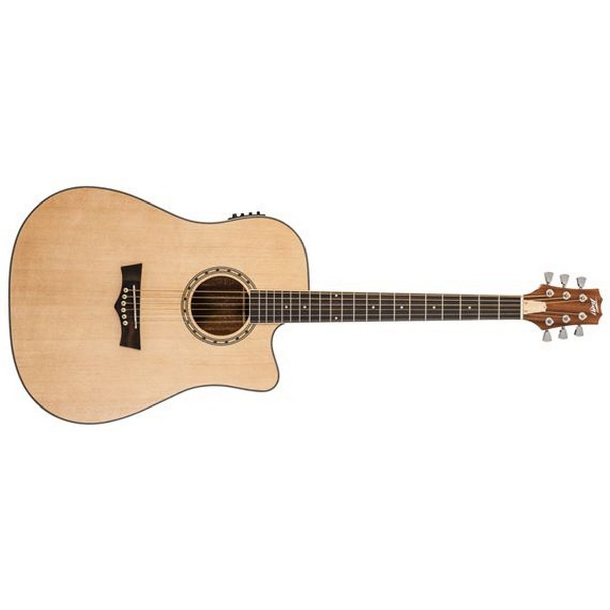 Peavey Delta Woods DW-2 CE Solid Top Cutaway Acoustic-Electric Guitar with Electronics