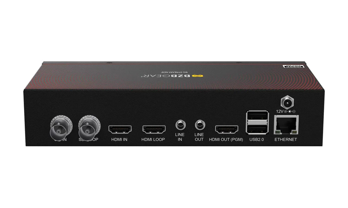 BZBGEAR Professional Full HD SDI & HDMI Streaming Encoder / Decoder