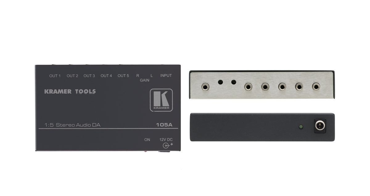 Kramer 105A | 1:5 Audio Distribution Amplifier