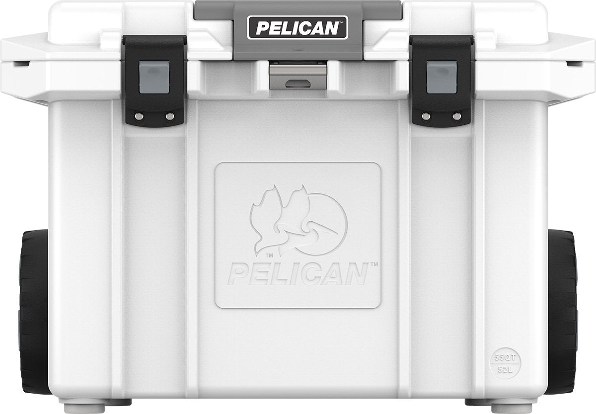 Pelican 55QT Wheeled Cooler, White (Used)