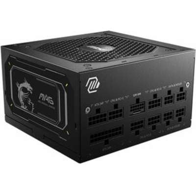 MSI - MSI MAG A850GL PCIE5 II 850W 80+ Gold Fully Modular ATX 3.1 Power Supply - MAGA850GLPCIE5II